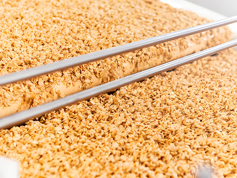 Crunchy nach dem Bandofen