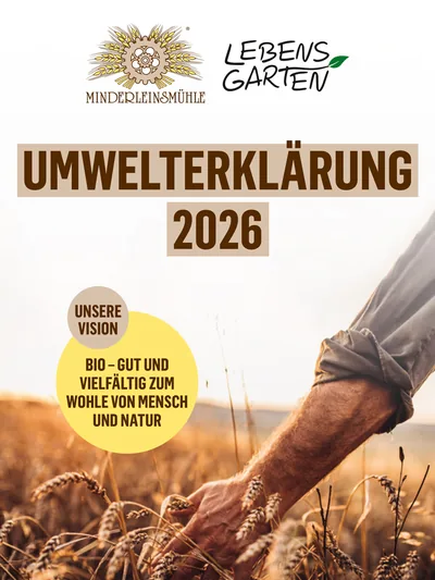Umwelterklärung 2026 Zertifikat
